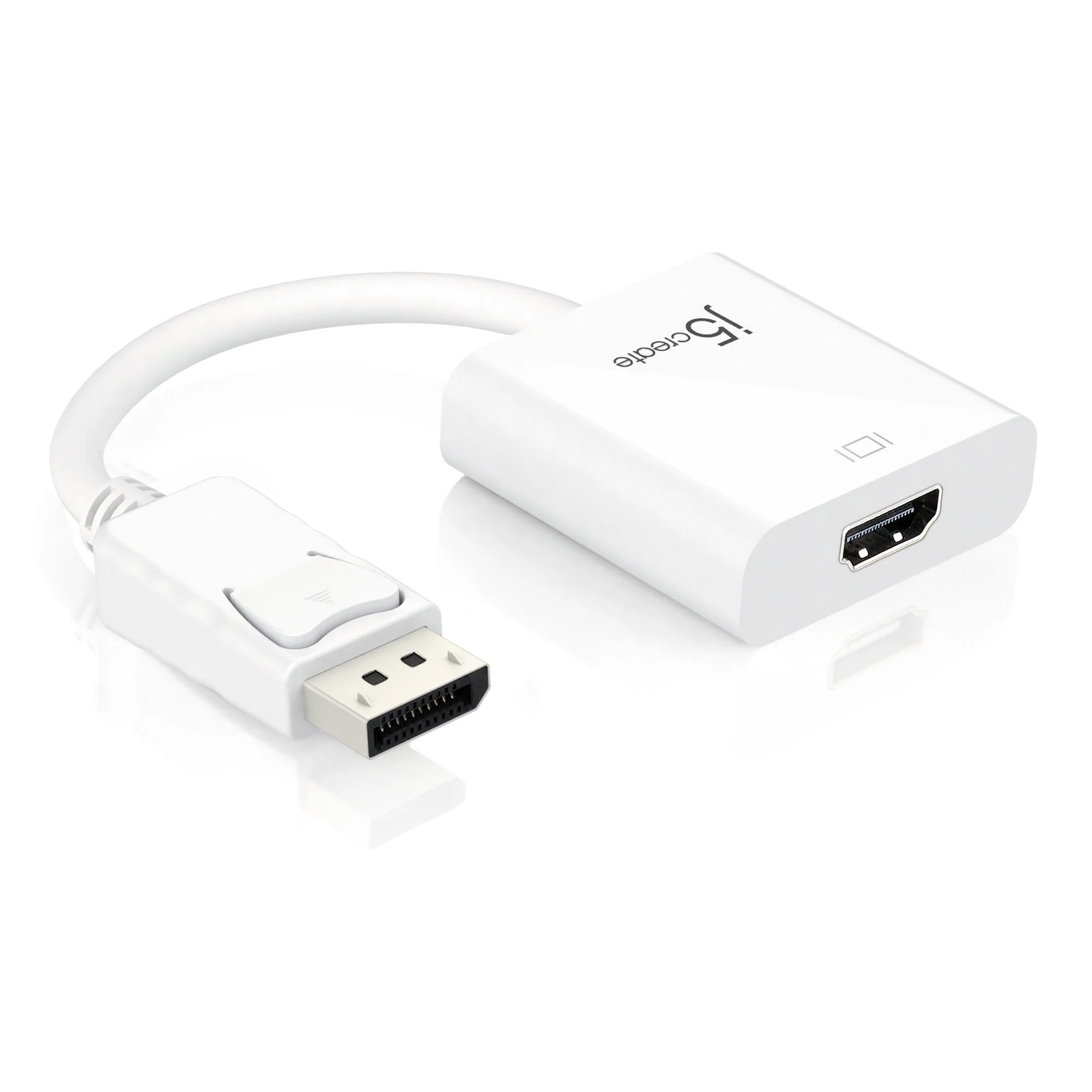 j5create JDA154 0,09 M DisplayPort HDMI Fehér (JDA154-N)