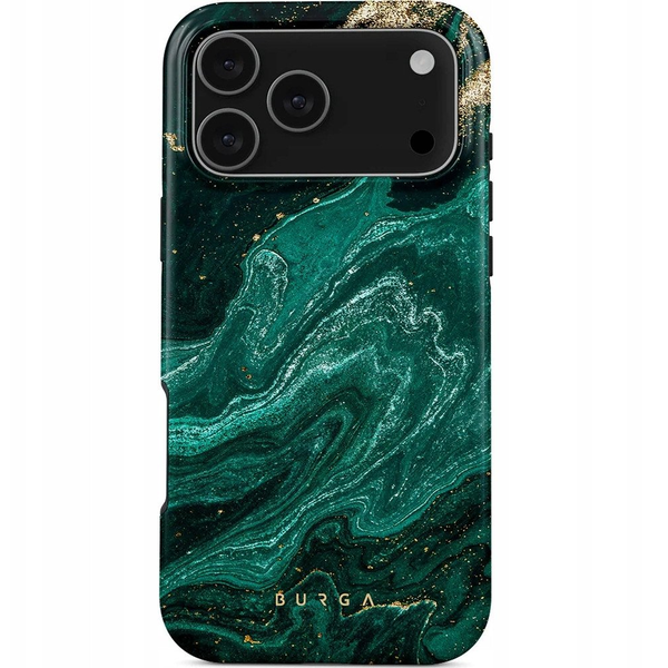Burga Tough Magsafe - etui ochronne do iPhone 17 Pro Max kompatybilne z MagSafe (emerald pool)