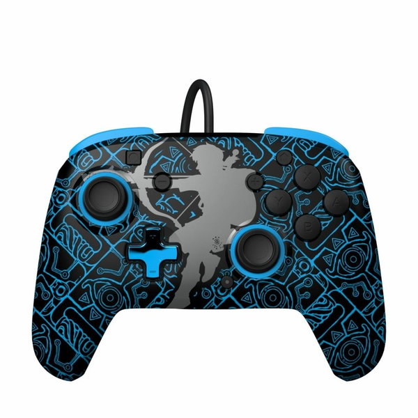 PDP Rematch Nintendo Switch Zelda Sheikah Shoot Glow In The Dark kontroller (500-134-SKSG)