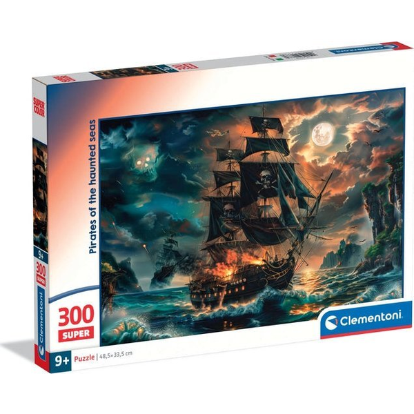 Clementoni Supercolor 21738 puslespil 300 stk Skibe