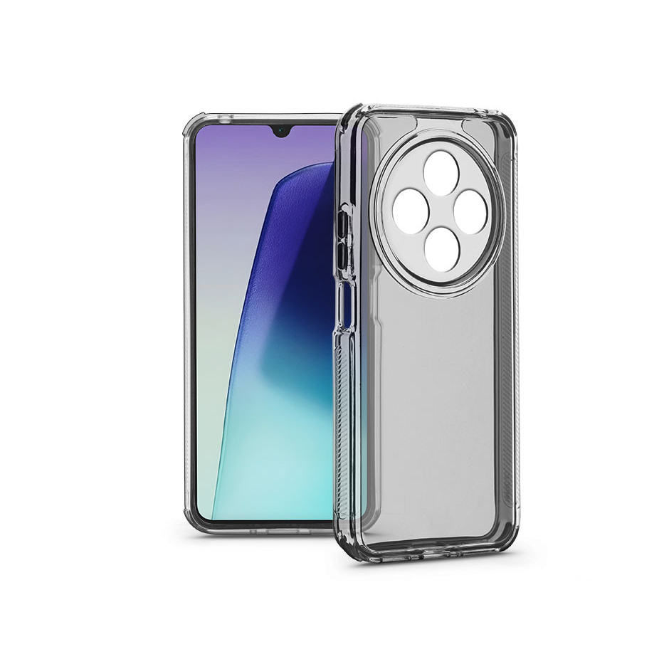 Haffner Matrix Clear kameravédős szilikon tok - Xiaomi Redmi 14C - átlátszó (HF346453)