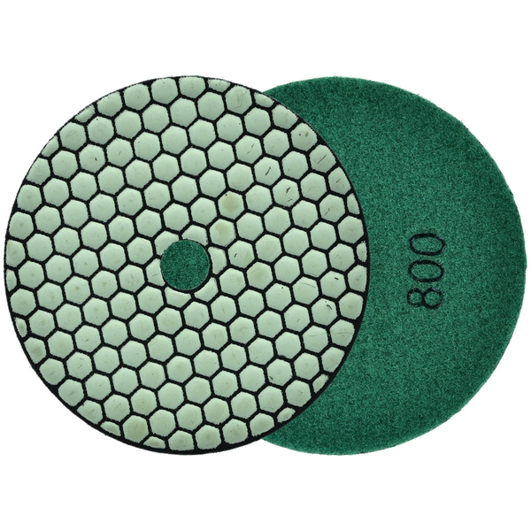 Geko Tarcza polerska do szlifowania gresu na sucho 125mm GR800 (25/250)