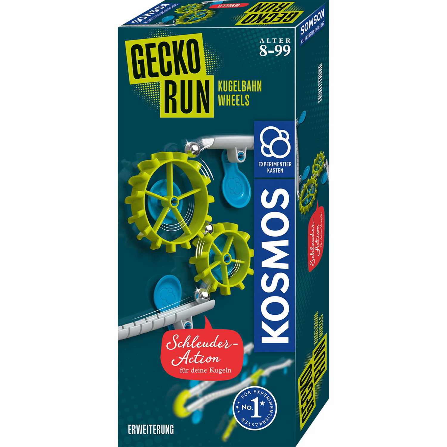 KOSMOS 621315 Gecko Run Speed Kick - Kreatív Golyópálya tervező készlet (621315)
