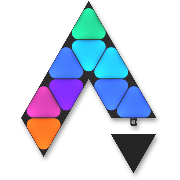 Nanoleaf Shapes Mini Triangles Ultra Black Expansion 10 PK