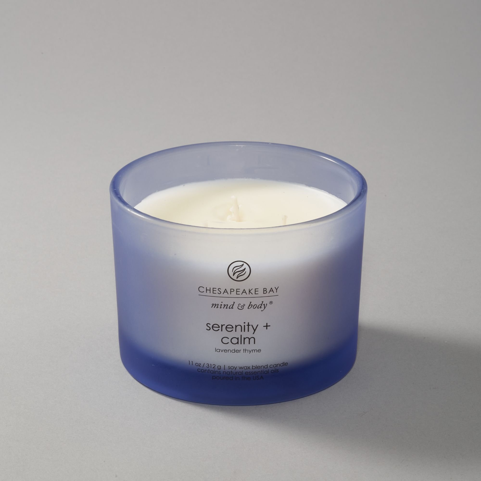 Chesapeake Bay Candle Serenity + Calm Lavender Thyme Három Kanócos Üveggyertya (PT40892E)