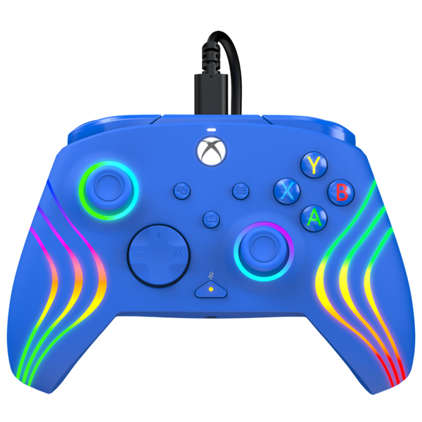 PDP Afterglow Wave Modrá USB Gamepad Analógový/digitálny PC, Xbox Series S, Xbox Series X