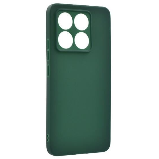 Gigapack Xiaomi 14T szilikon tok matt sötétzöld (GP-163278) (GP-163278)