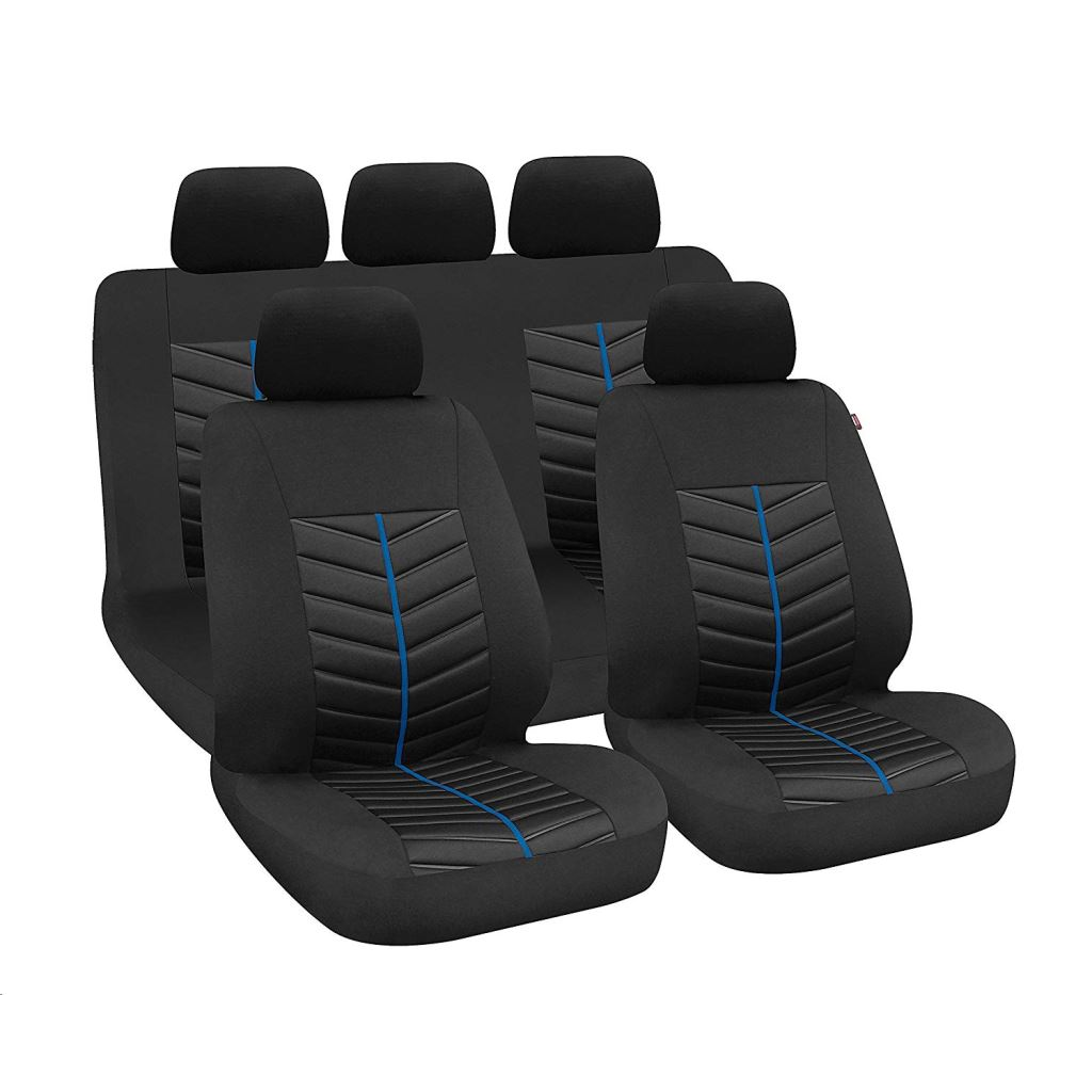 Lampa Rapid üléshuzat szett fekete-kék (54679) (Lampa 54679)