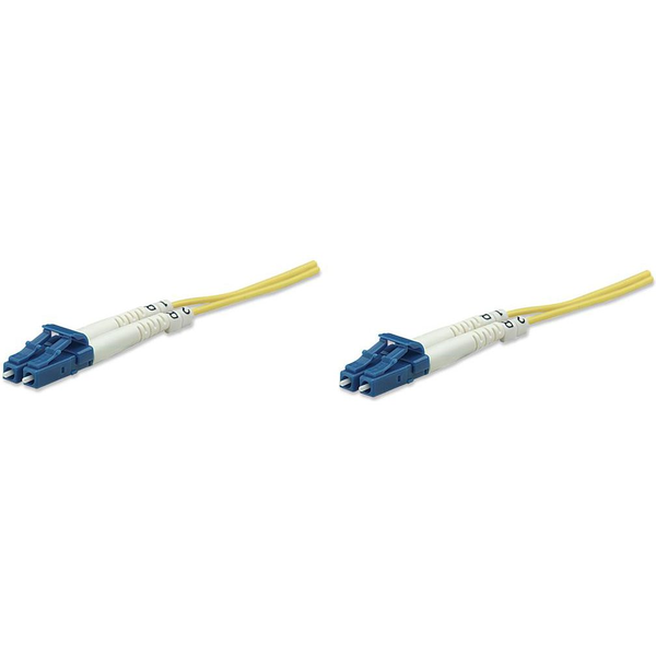 Techly 2m LC/LC 9/125 InfiniBand og fiberoptisk kabel Gul