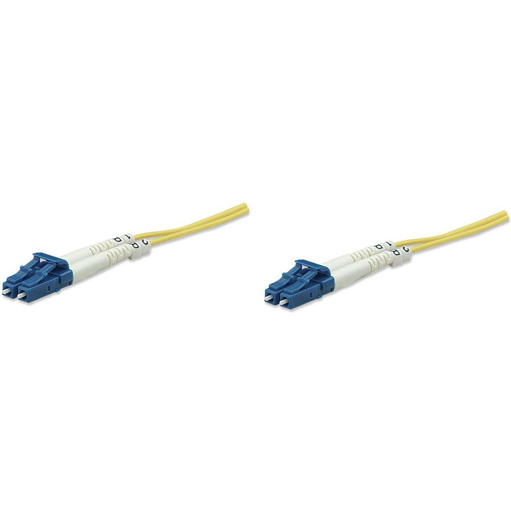 Techly 2m LC/LC 9/125 InfiniBand a kábel z optických vlákien Žltá (302709)