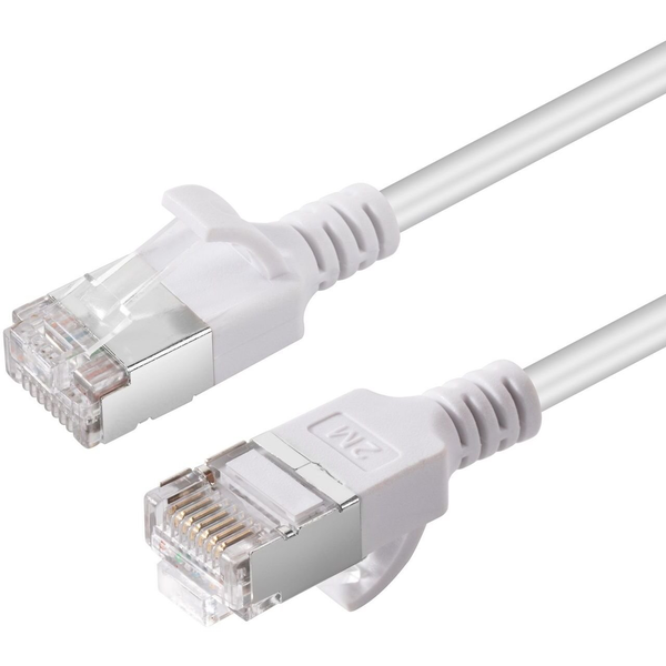 Microconnect V-FTP6A0015W-SLIM cavo di rete Bianco 0,15 m Cat6a U/FTP (STP)