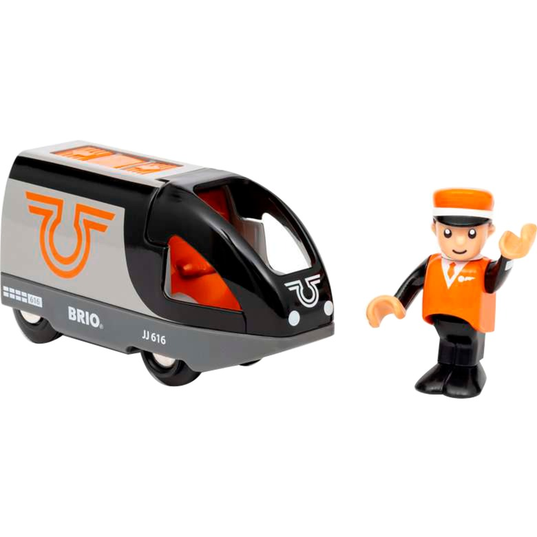 BRIO World Személyvonat - Szürke/Fekete (63604700)