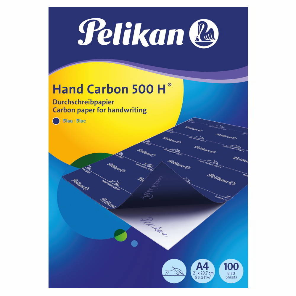 Pelikan: Kézi 500H kék indigó - 100db (00417014)