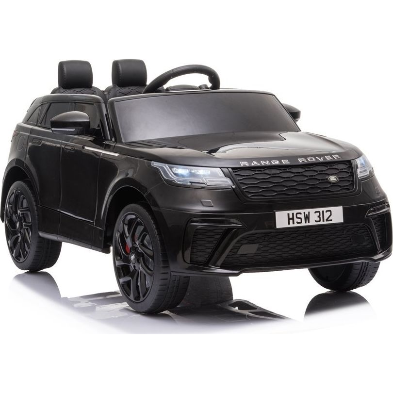 Range Rover 7760 12 V Elektromos Kisautó - 2.4 GHz, Szülői Távirányítóval, Nyitható Ajtóval, EVA Kerekekkel, Lakk Fekete (LEAN-7760)