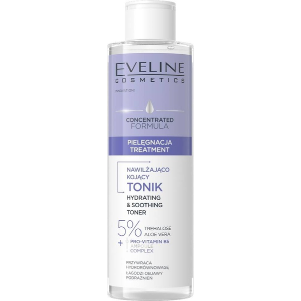 Eveline Eveline Skoncentrowana Formuła nawilżająco-kojący tonik 200ml