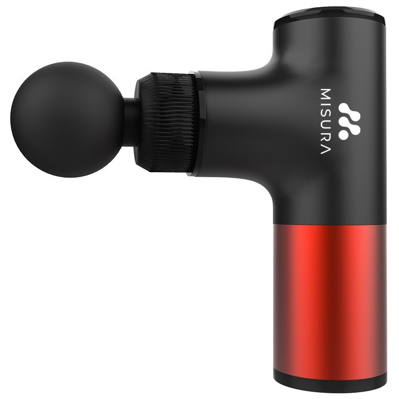 MISURA MB3 Masszázs pisztoly - Fekete / Piros (P21MB3BR)