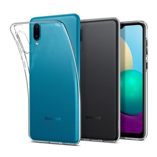 Spigen Liquid Crystal Samsung Galaxy A02 Crystal Clear tok átlátszó (ACS02779)