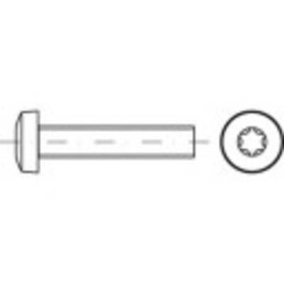 TOOLCRAFT TO-5379624 csavar M2 4 mm E TORX ISO 14583 rozsdamentes acél A2 1000 db (TO-5379624)