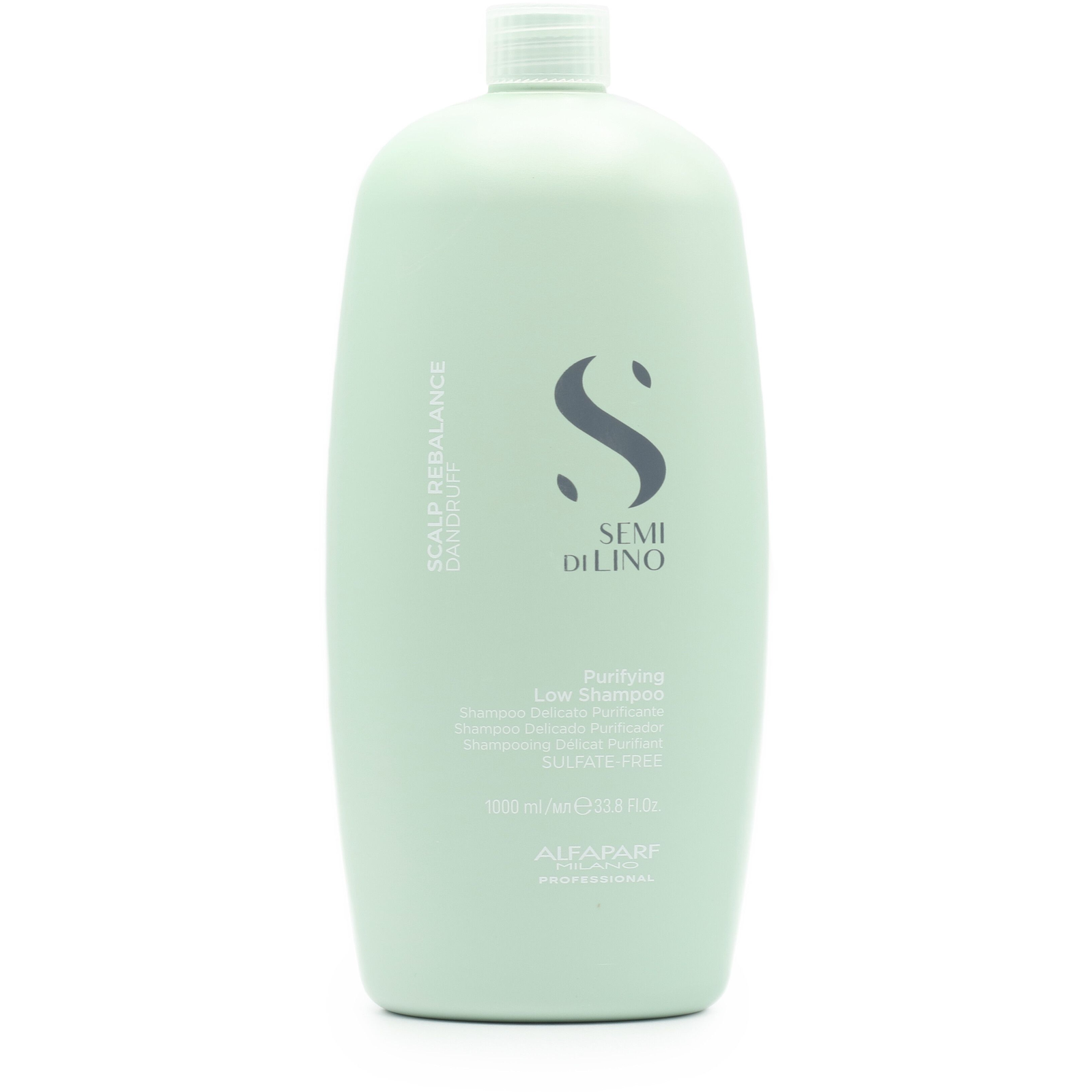 ALFAPARF MILANO Semi Di Lino Scalp Rebalance Purifying Shampoo korpásodás ellen, 1000 ml (HALFASMDLIWXN123439)