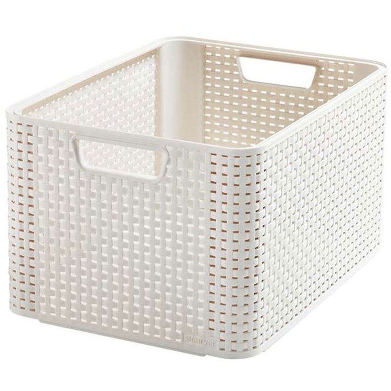 Curver Rattan Style 2 tároló doboz L 03616-885 (03616-885)