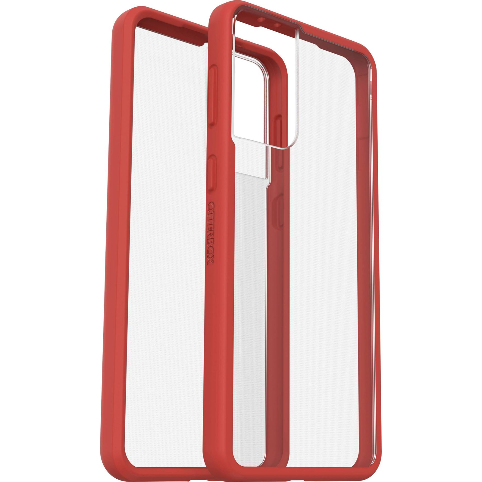 Otterbox React Samsung Galaxy S21+ 5G tok piros átlátszó (77-81575) (OT77-81575)