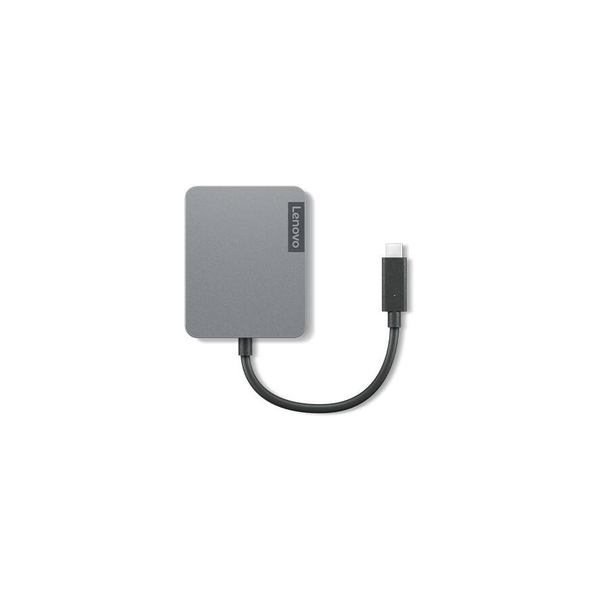 Lenovo 4X91A30366 replicatore di porte e docking station per laptop Cablato USB 2.0 Type-C Grigio