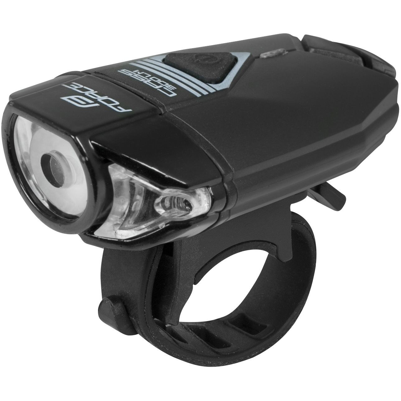 Force Cass 300Lm, USB, fekete (8592627088247)