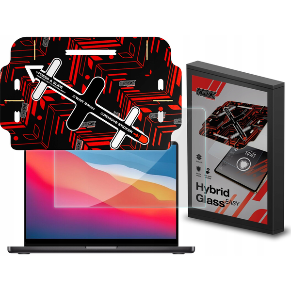  GrizzGlass Szkło hybrydowe GrizzGlass HybridGlass Easy do Apple MacBook Air 13" 2020