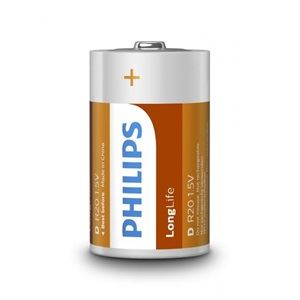 Philips LongLife R20L2B/10 батерия за домакински уред Еднократна батерия Цинк-въглерод