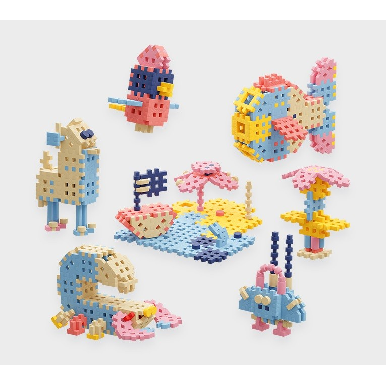 Marioinex Mini Waffle Traveler 200 darabos építő készlet (904282)