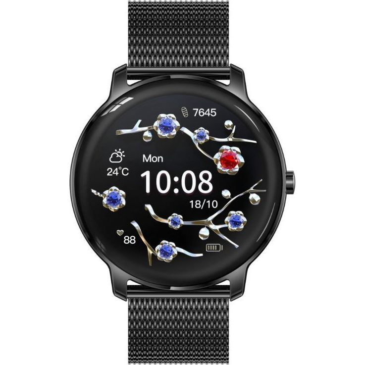 Rubicon RNBE66 Női Okosóra Fekete (sr014e)