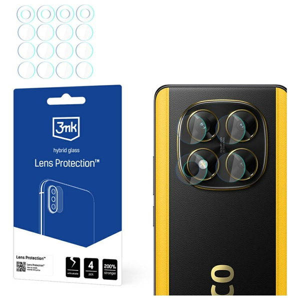 Ochranná Fólie 3MK pro Xiaomi Poco X7, 4 ks