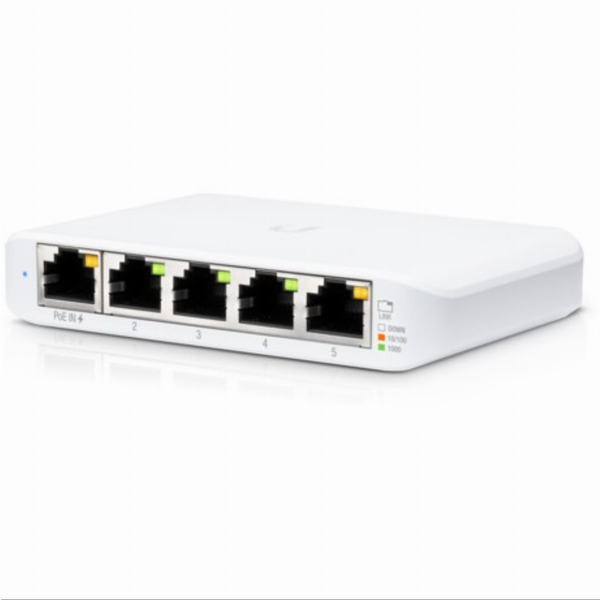 Суич Ubiquiti UniFi Network Flex Mini USW-Flex-Mini, 4 порта Gigabit