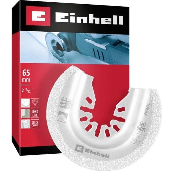 Einhell 708086 Sägeblatt halbrund DIA, 65mm Gyémánt Fűrészlap 65 mm 1 db