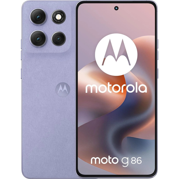 Motorola moto g86 5G 16,9 см (6.67") Двойна SIM карта Android 15 UBS тип C 8 GB 256 GB 5200 mAh Лилав