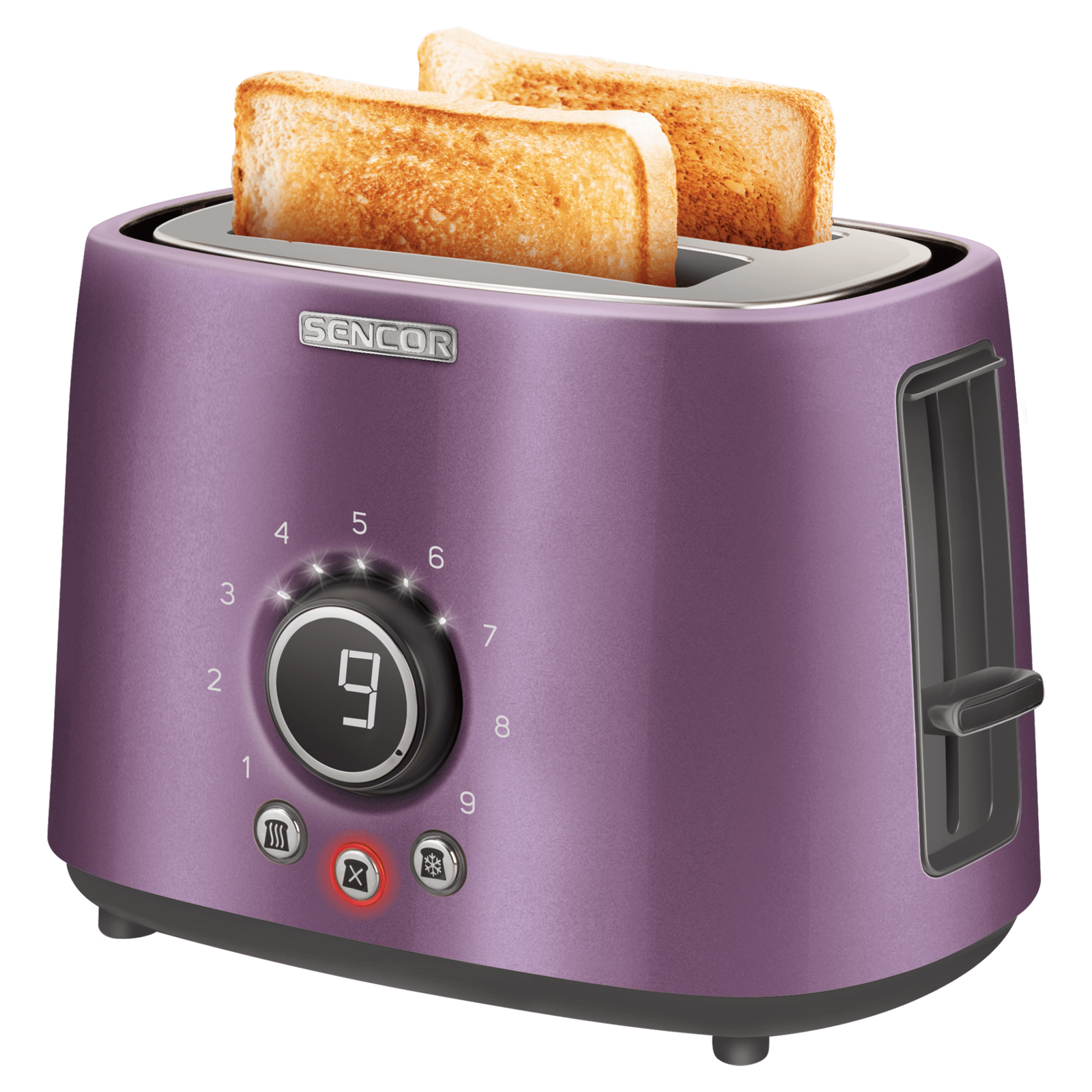 Sencor STS 6053VT Kenyérpiritó - Lila (STS 6053VT)