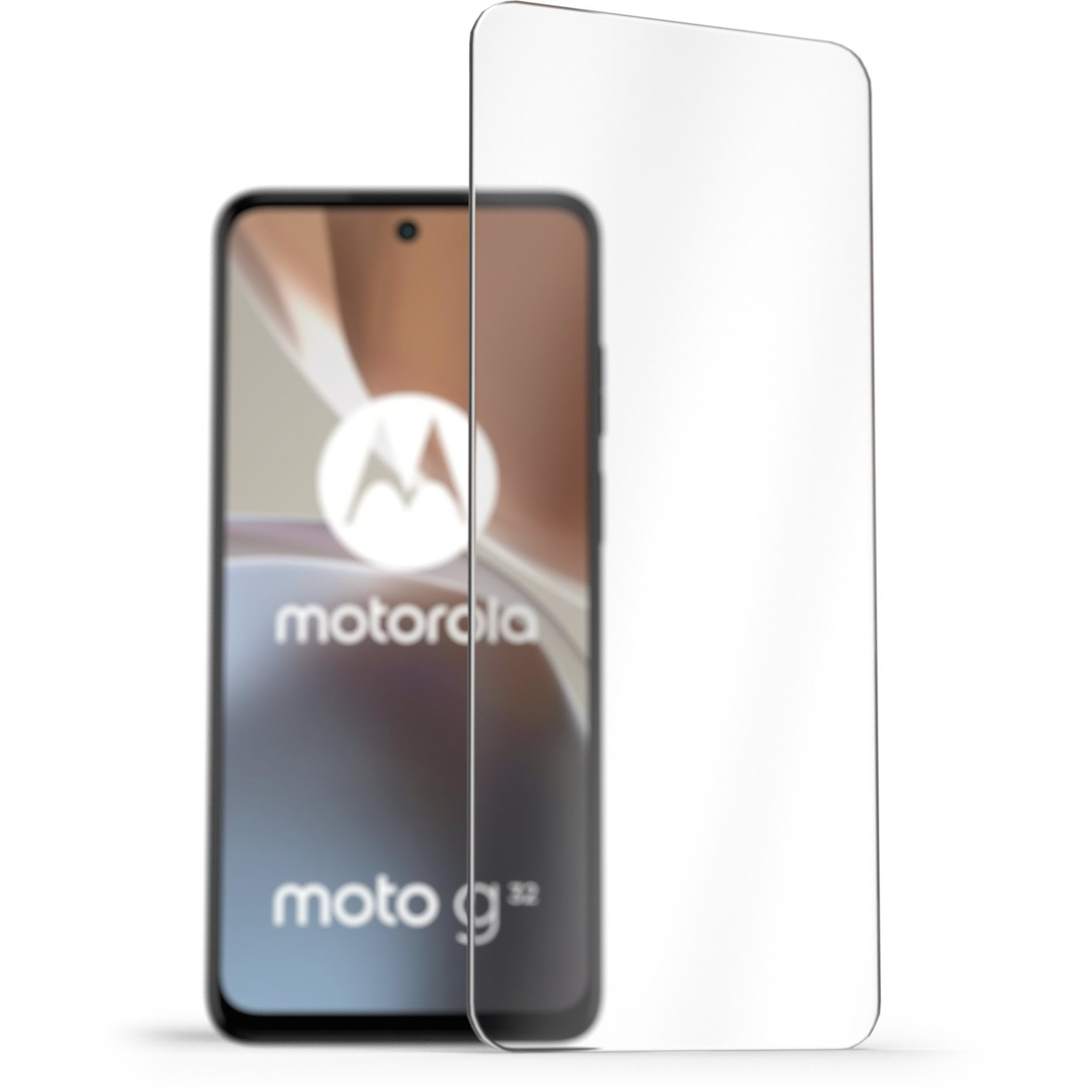 AlzaGuard Case Friendly Glass Protector Motorola Moto G32 2.5D üvegfólia (AGD-TGF0154)