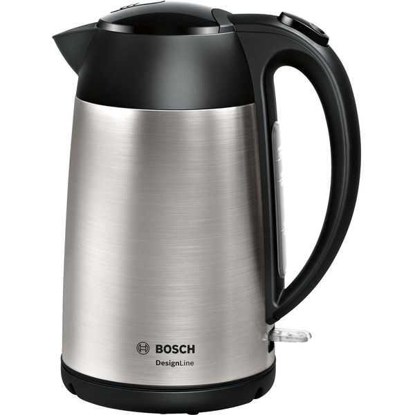 Bosch TWK3P420 elektrická konvice 1,7 l 2400 W Černá, Nerezová ocel