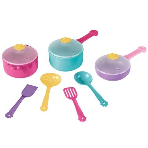 Wader Színes konyhai játékszett 10db-os (22190) (W22190)