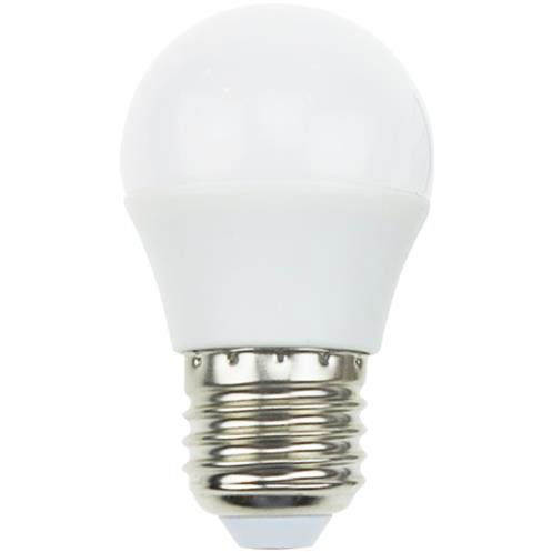 Diolamp Special Voltage Ball SMD LED izzó, matt, P45, 5 W/ 12 V-DC/ E27/ 4000 K/ 450 lm/ 180° (G45527NW12DC)