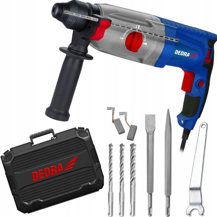 Dedra Elektromos Fúrókalapács - Sds-Plus, 1050 W, 3,6 J (DED7852)