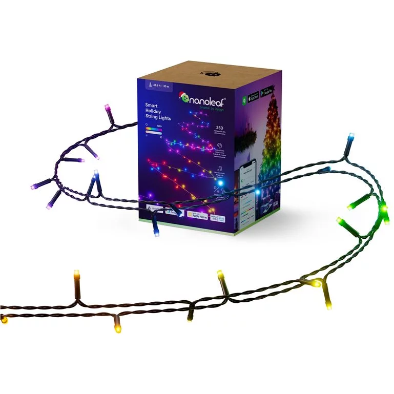 Nanoleaf NF084K02-20XLS Kül-/Beltéri LED fényfüzér 20m - Színes (NF084K02-20XLS)