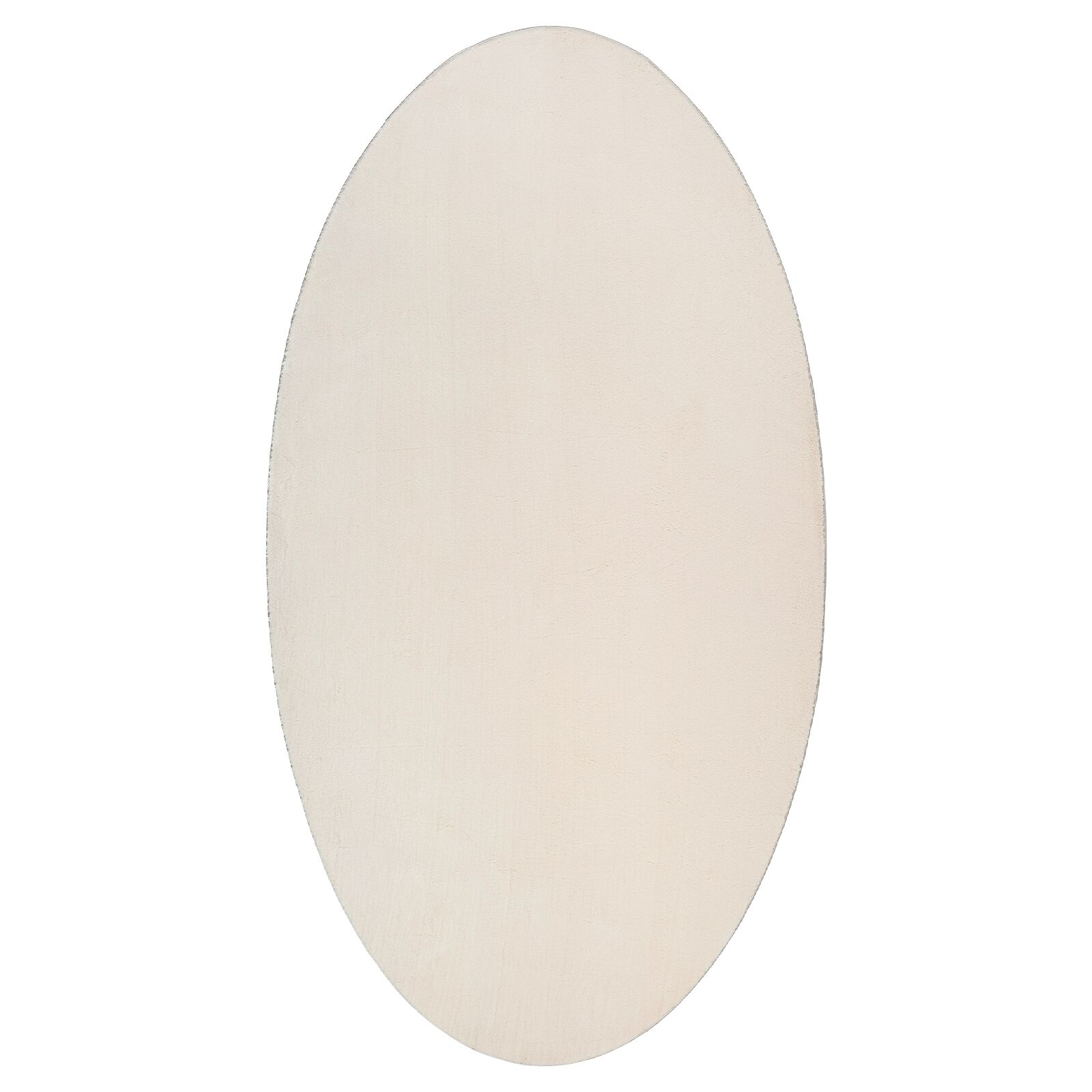 Szőnyegek Bézs Poliészter 80 x 150 cm Ovális (4103614)