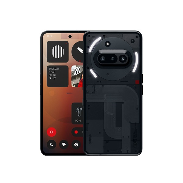 Nothing Phone (3a) 5G 128GB 8GB RAM Dual Sim Fekete (NOTHING-P3A-8128-BK)