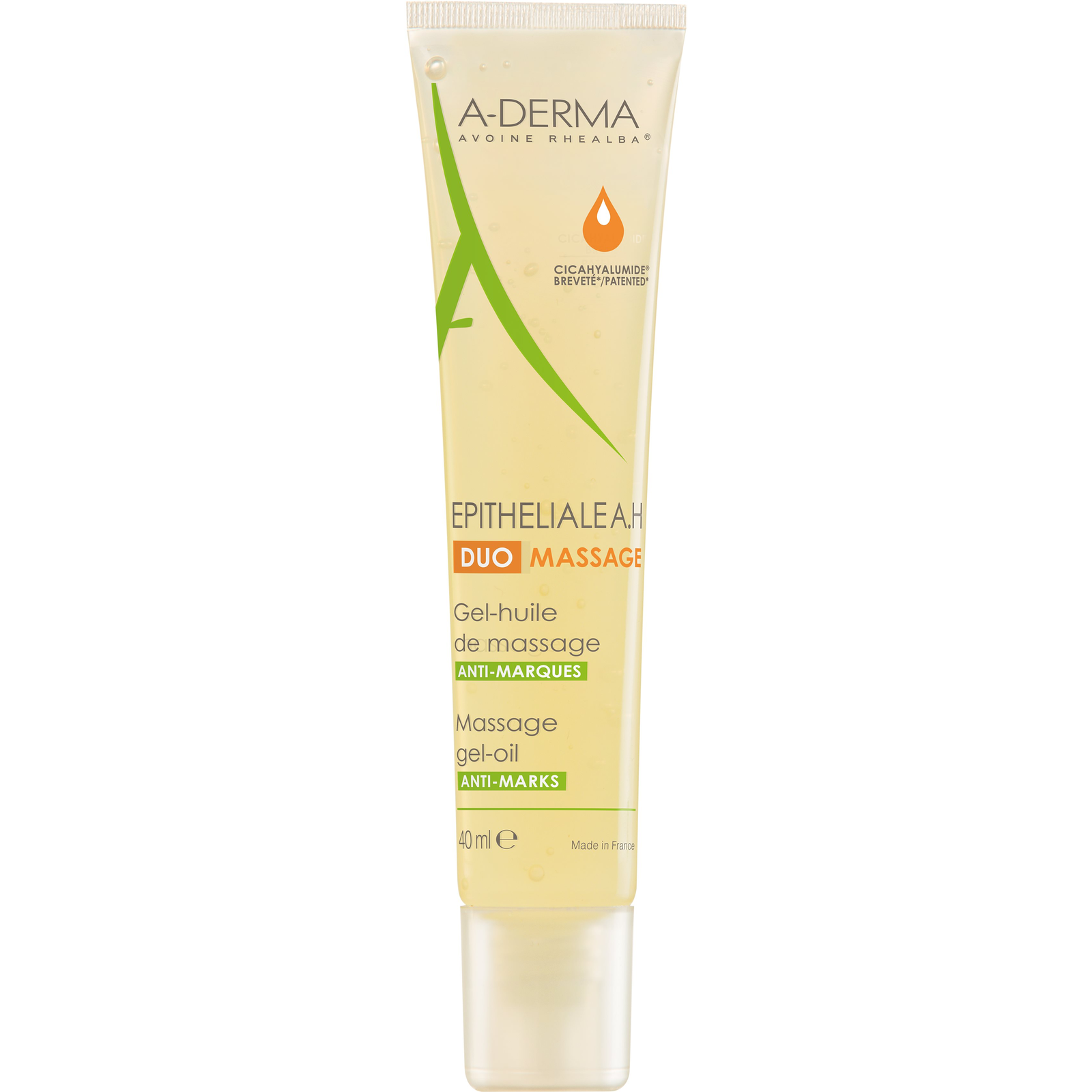 A-DERMA Epitheliale A.H DUO Masszázs gél-olaj striákra és hegekre 40 ml (3282770144246)