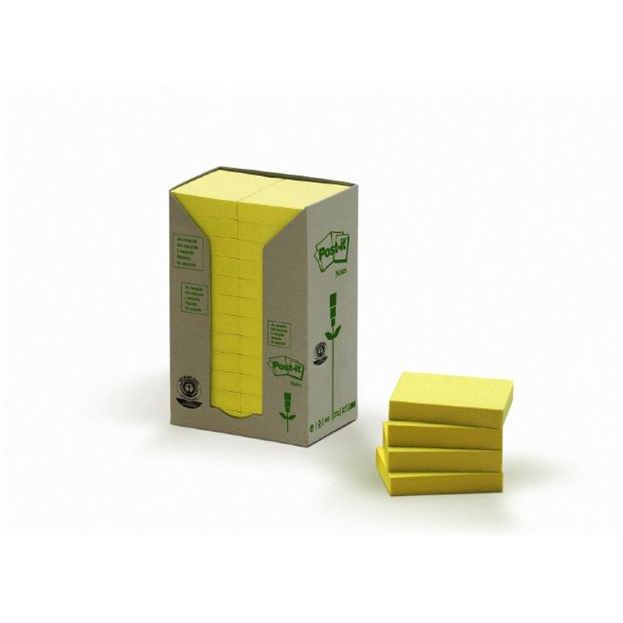 3M 653-1T öntapadós címke Sárga 100 db (FT510110388)