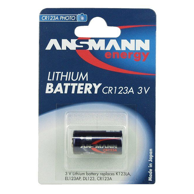 Ansmann 3V Lítium fotóelem (1db / csomag) (CR123) (CR123)