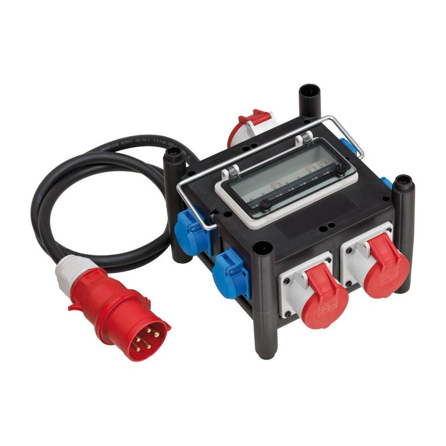 Brennenstuhl Kompakter Stromverteiler CEE32A+2x16A 4x230V (1153690400) (1153690400)