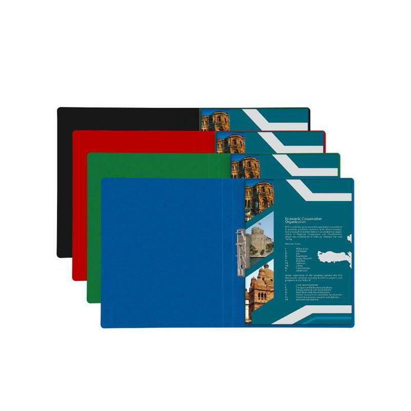 Plastweld PVC A4 villámzáras mappa - Fekete (62-010-0340)