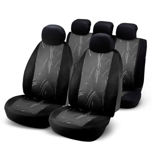 Bottari 2910406 JB9 9 részes üléshuzat szett szürke-fekete